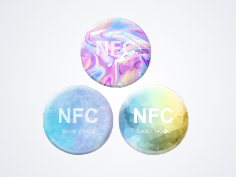 D=25mm HF 和 NFC 环氧金属标签