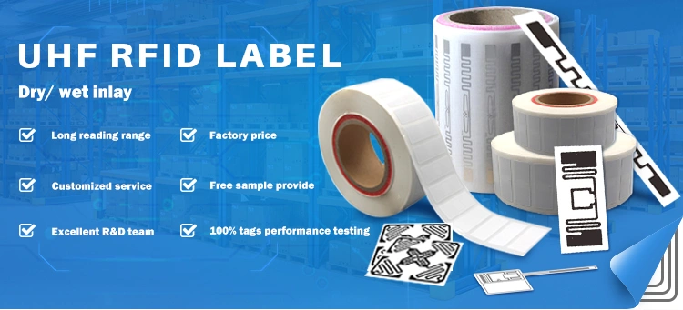 UHF adhesive labels